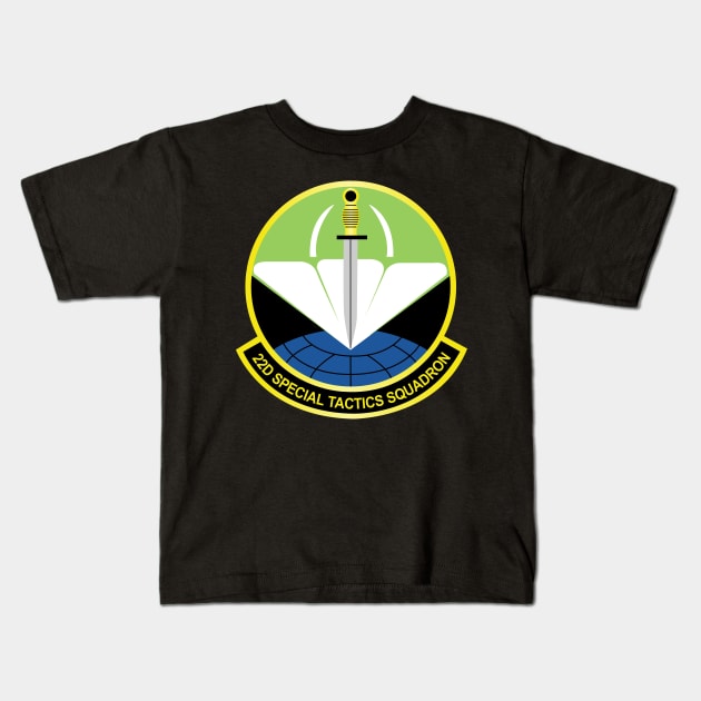 USAF - 22nd Special Tactics Squadron  wo Txt X 300 Kids T-Shirt by twix123844